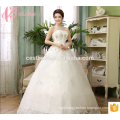 Zhongshan Crystal Beaded Backless Wedding Dresses Lace Sweetheart